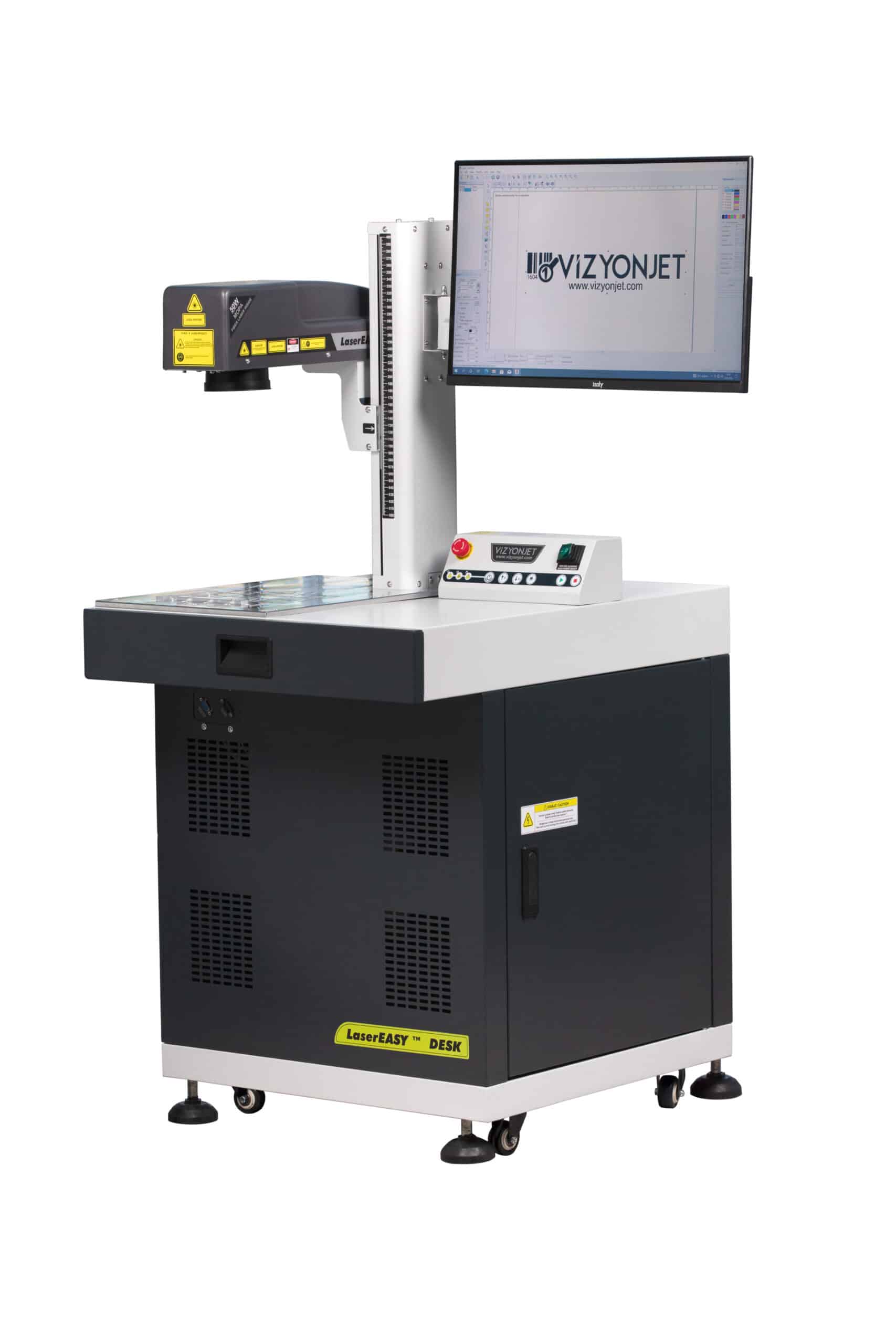 J Serisi LaserEASY Masa Tipi Fiber Lazer Markalama Makinesi