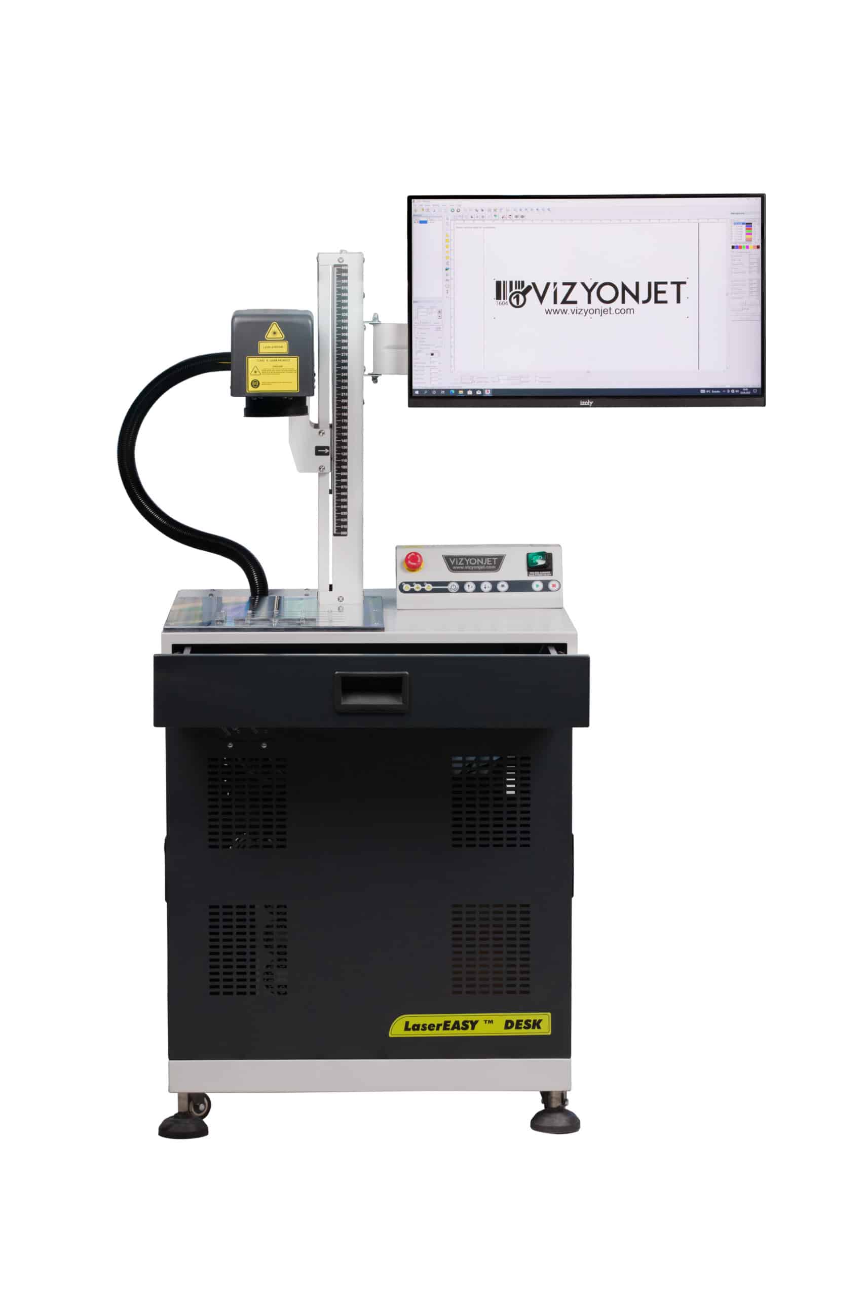 J Serisi LaserEASY Masa Tipi Fiber Lazer Markalama Makinesi1
