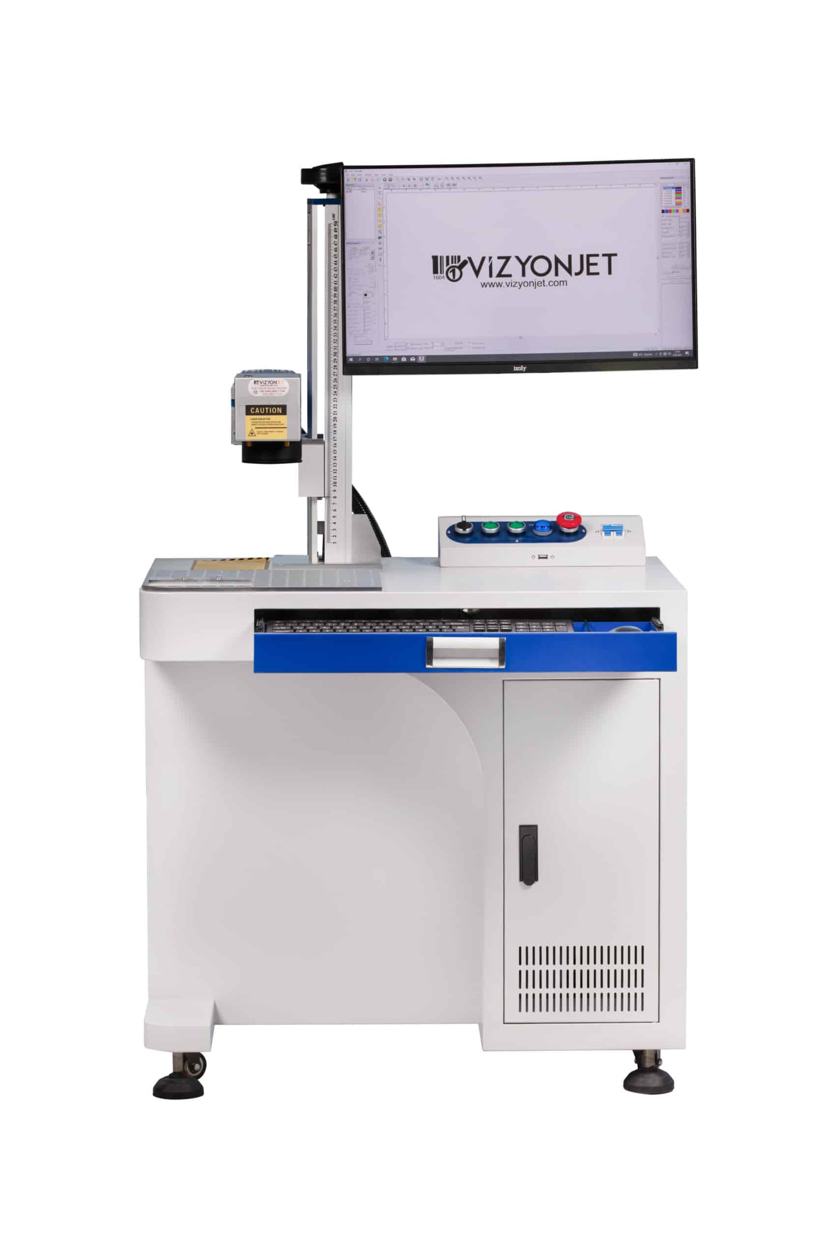 R Serisi Masa Tipi Fiber Lazer Markalama Makinesi