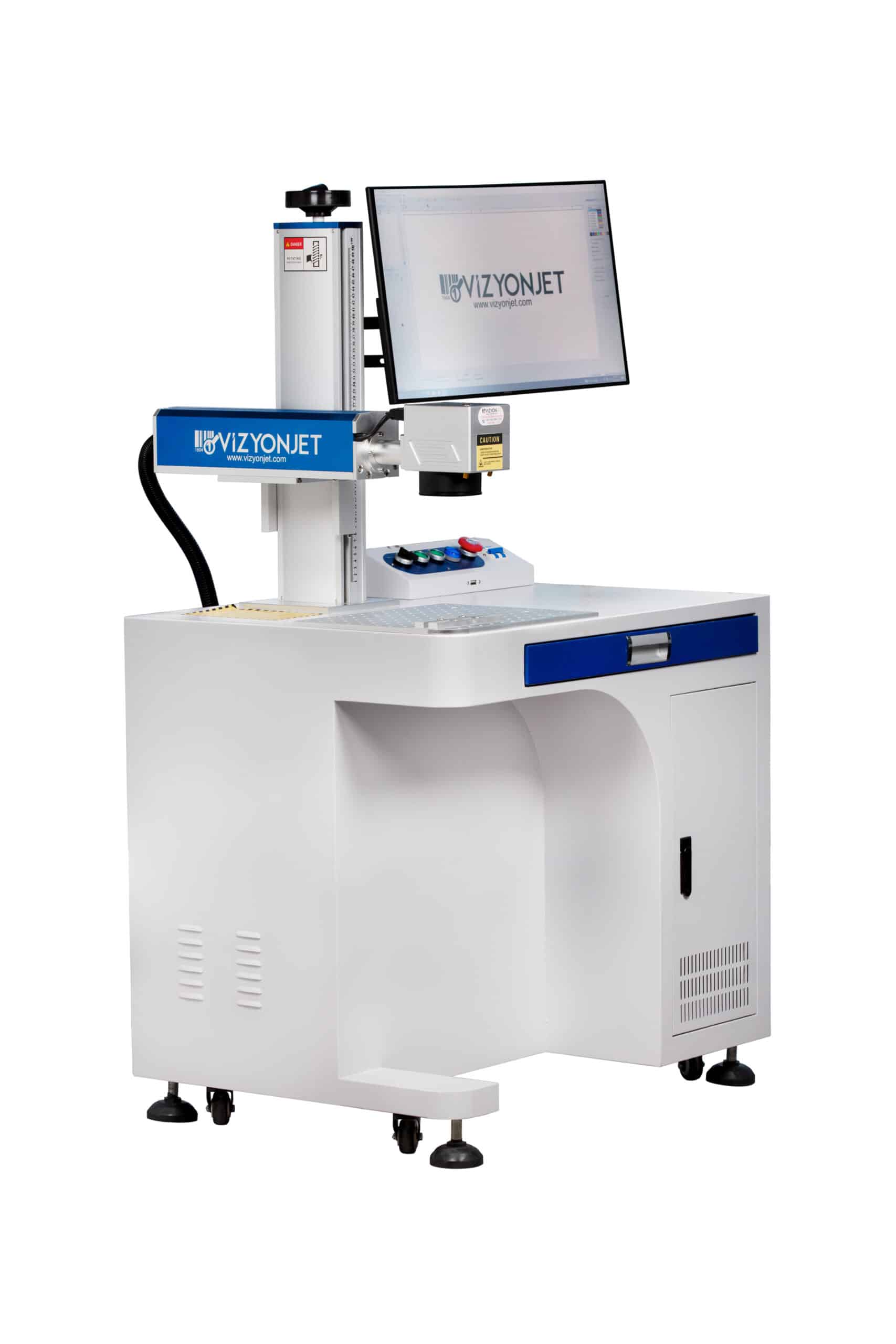 R Serisi Masa Tipi Fiber Lazer Markalama Makinesi2