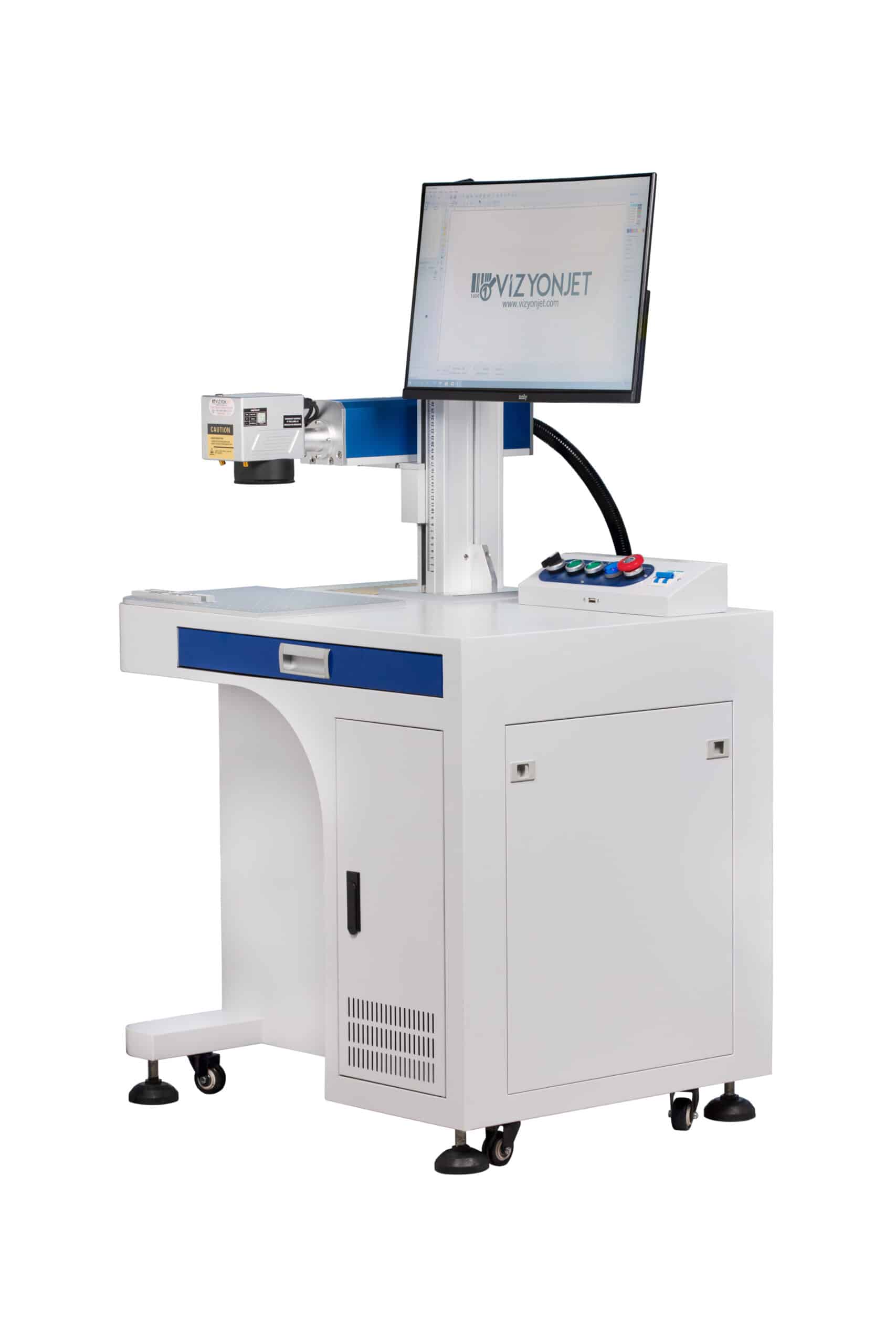 R Serisi Masa Tipi Fiber Lazer Markalama Makinesi4