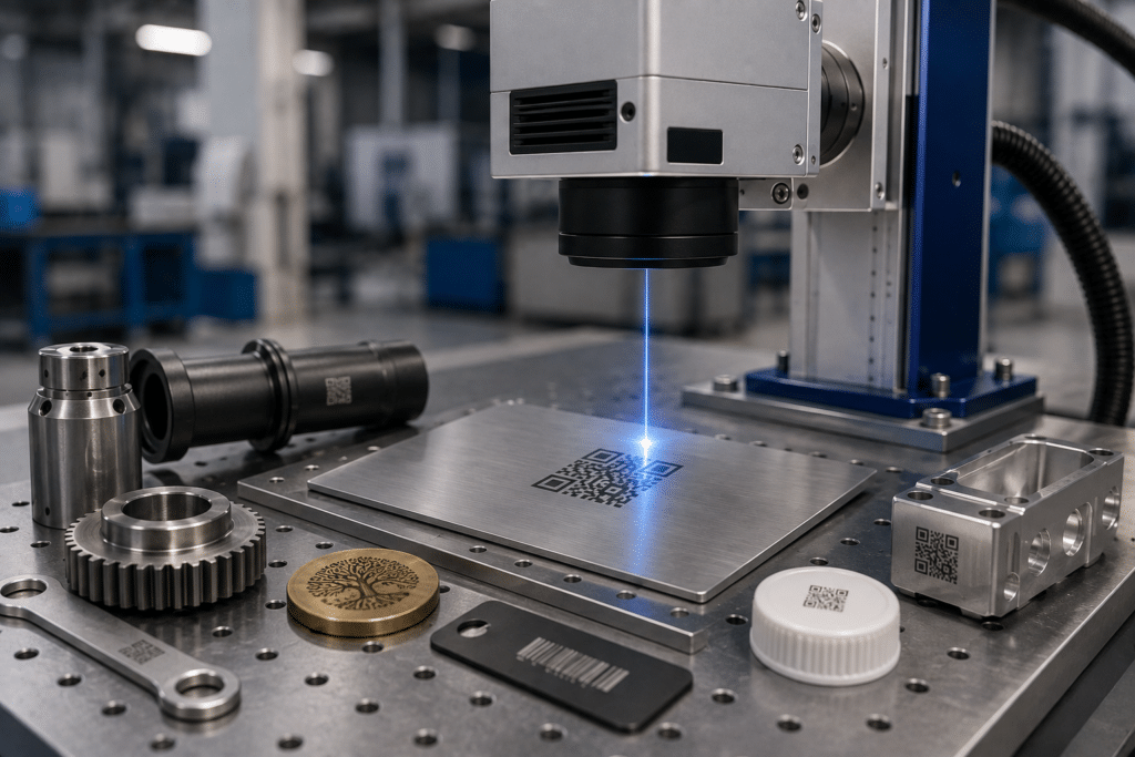 Metal ve farklı malzemeler için lazer markalama makinesi seçimi